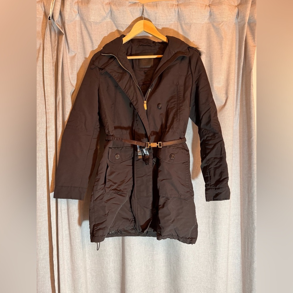 Massimo Dutti Hooded Jacket Size Size M
